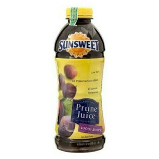 Prune Juice น้ำพรุนสกัดพร้อมดื่ม 100%  ตรา ซันสวีท sunsweet​ ขนาด​ 946ml.