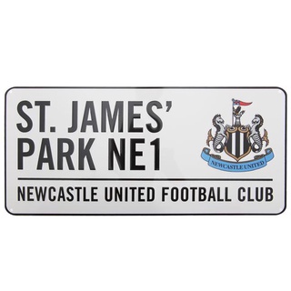 Newcastle United Fc Official St James Park Merchandise โปสเตอร์โลหะสําหรับติดตกแต่งผนังบ้านและบาร์กาแฟสํานักงานคลับ