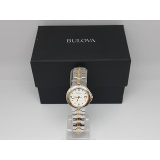 นาฬิกา BULOVA WOMENS 98U23 SWISS QUARTZ พร้อมกล่อง (สภาพใหม่)