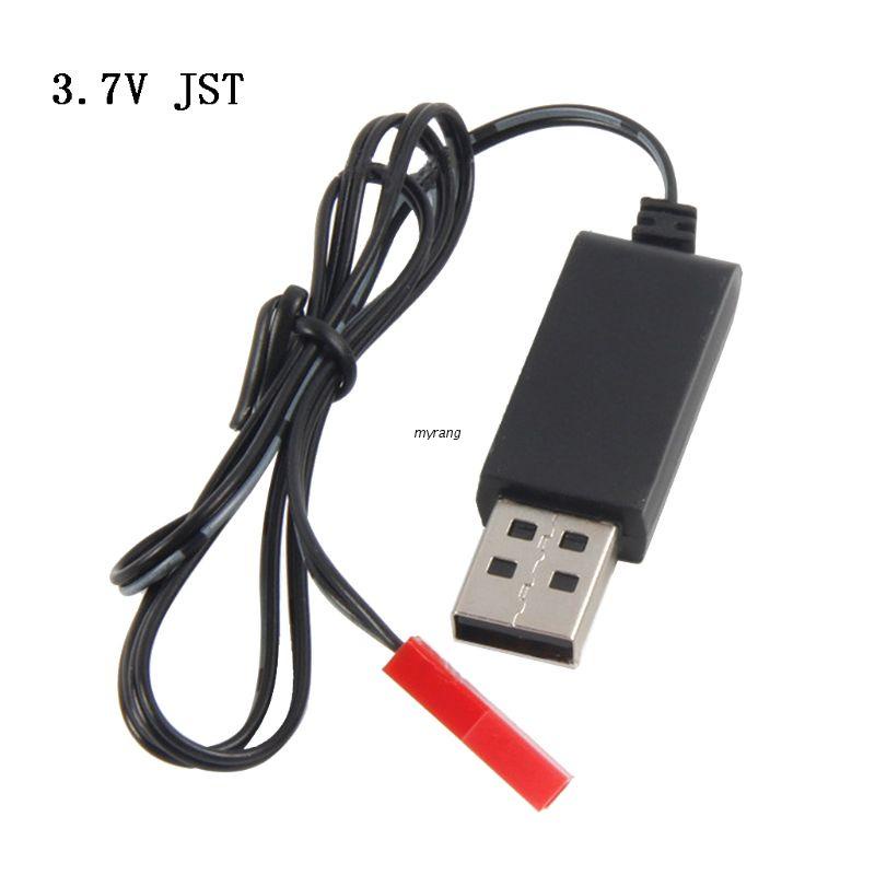 เครื่องชาร์จแบตเตอรี่ USB 3.7v 500mA Lipo เฮลิคอปเตอร์บังคับ JST Female Plug USB Charger สําหรับโมเดลเครื่องบินบังคับวิทยุ