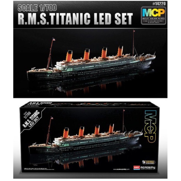 โมเดลเรือไททานิค ACADEMY 14220 R.M.S. TITANIC LED SET 1/700 4.7 23 Ratings 63