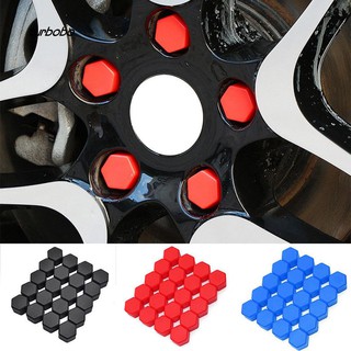 TBB_20Pcs 19mm Universal Car Styling Auto Hub Screw Cover Dust Proof Wheel Nut Caps