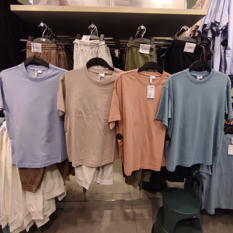 H&m โอเวอร์ไซส์ H&เสื้อยืด M Original Store