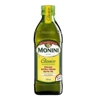 Monini Extra Virgin Green 500ml  โมนินี่เอ็กซ์ตร้าเวอร์จิ้นกรีน 500 มล