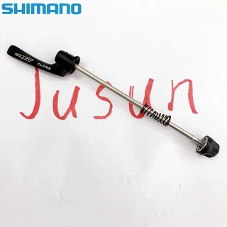 Shimano Deore XT MTB Mountain ด้านหน้าด้านหลัง Quick Release Skewer OLD 100mm 135mm สีดํา/เงิน