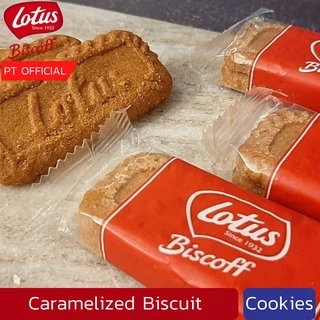 ขนม lotus biscoff Biscuit รสคาราเมล บิสกิตดอกบัว