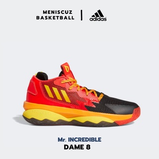 รองเท้าบาส Adidas รุ่นใหม่ DAME 8 Mr.Incredible HR1562 แท้100%