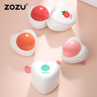 [ราคาขายส่ง] Zozu ลิปบาล์ม กลิ่นผลไม้ ให้ความชุ่มชื้น แบบพกพา สําหรับผู้หญิง