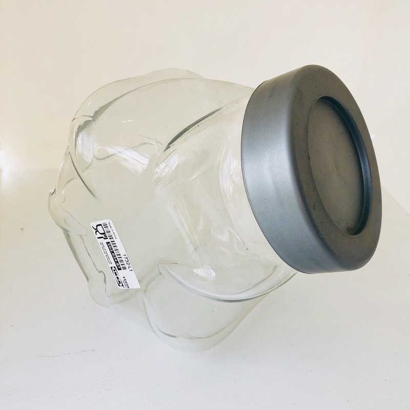อีเกีย โหลแก้ว แบบมีฝาปิด “FÖRVAR” 1.8 ลิตร | IKEA “” Clear Glass Jar with Lid (1.8 l)