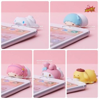 Cable Bite ตัวงับ ถนอมสายชาร์จ SANRIO  Mymelody  - ซานริโอ้ ปอมปอมปูริน  มายเมโลดี้ ลิตเติ้ลทวินส์ ชินนาม่อนโรล