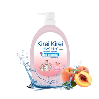 🔴Kirei Kirei ครีมอาบน้ำ คิเรอิ คิเรอิ สูตรแอนตี้แบคทีเรีย กลิ่น พีช (Moisturizing Peach) 900 มล.