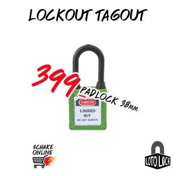 LOTO - LT102 Padlock-KD Nylon  Lockout Tagout Schake