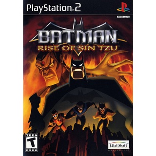 Batman Rise of Sin Tzu แผ่นเกมส์ Ps2