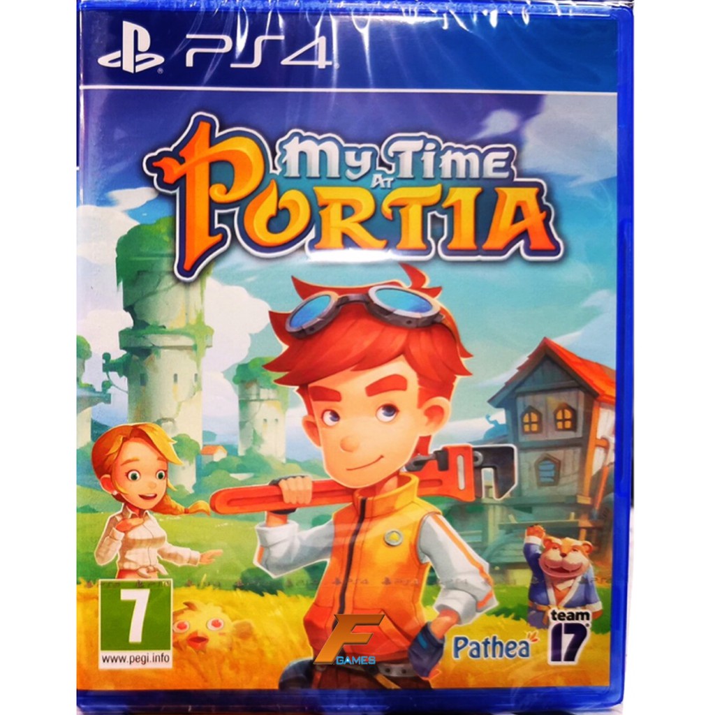 PS4 My Time At Portian ( Zone2/EU )(English) แผ่นเกม ของแท้ มือ1 มือหนึ่ง ของใหม่ ในซีล