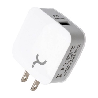 WHY Wall USB Charger 1 USB-A (3.0A) + Micro USB Cable 1M. White (WC-3011A)