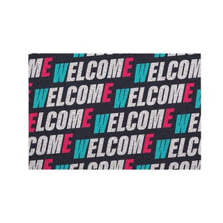 Clearance [MT01-00000021] พรม พรมเช็ดเท้า พรมดักฝุ่น ลาย Swag Welcome สั้น 40x60 ซม ลดล้างสต๊อก