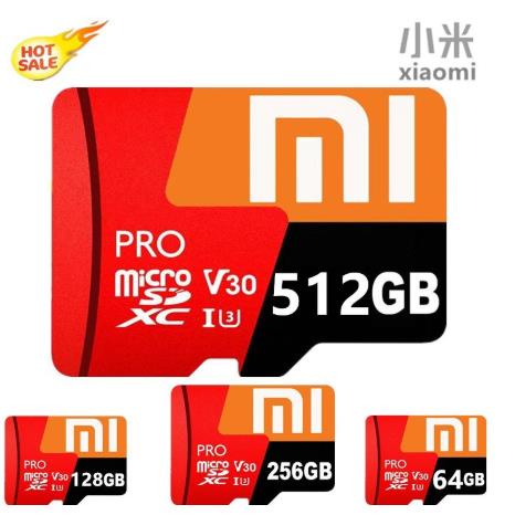 Xiaomi gs-2in639-64gb-r Pro 32GB 64GB 128GB 256GB 512GB Micro SD Card U3 4K Up Memory Card SD Card