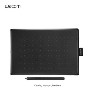 Wacom One by Wacom M (CTL-672)  แท็บเล็ตพร้อมเมาส์ปากกาสำหรับวาดภาพกราฟฟิก