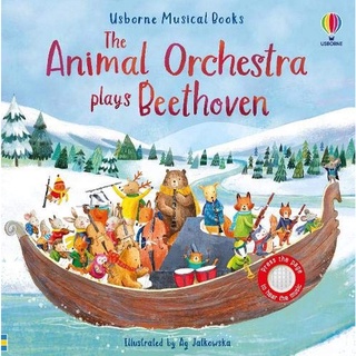 หนังสือนิทานภาษาอังกฤษ Animal Orchestra Plays Beethoven (Musical Books)