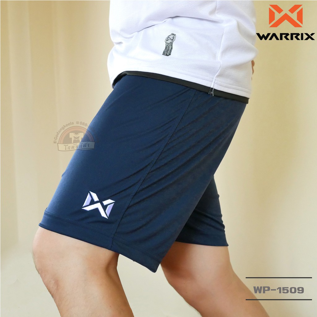 WARRIX กางเกงกีฬา กางเกงฟุตบอล WP-1509 สีกรม (DD) วาริกซ์ วอริกซ์ ของแท้ 100%