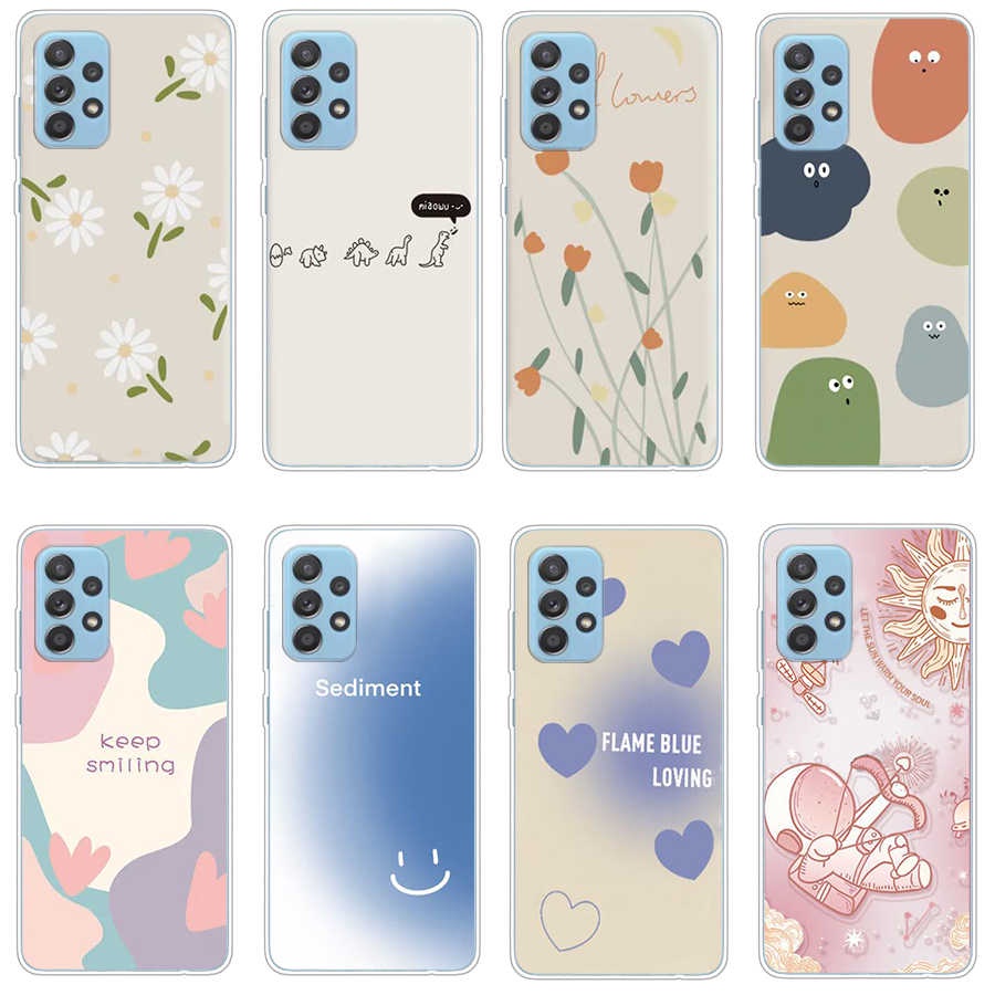 Samsung Galaxy a50s a51 a52 a70 เคส TPU นิ่ม ซิลิโคน ป้องกัน เคสโทรศัพท์