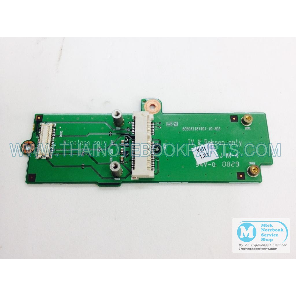 Network Card Interface Board 6050A2187401-10-A03 Acer Aspire 6935, 6935G (สินค้ามือสอง)