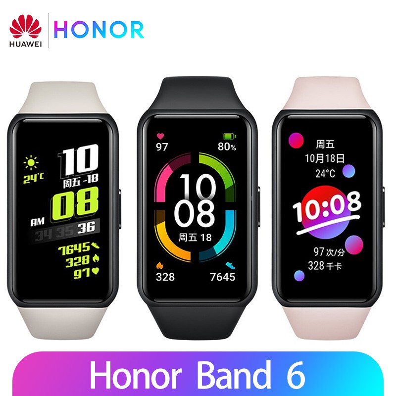 Huawei Honor band 6 5 นาฬิกาสมาร์ทวอทช์ Smart Watch สายรัดข้อมือเพื่อสุขภาพ