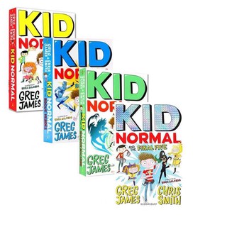 Kid Normal  4 books set,by Greg James and Chris Smith