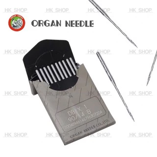 เข็มจักรเย็บอุตสาหกรรม ORGAN DBx1 เทา(แท้) ขนาดเบอร์9—เบอร์23 เข็มจักรเย็บอุตสาหกรรม