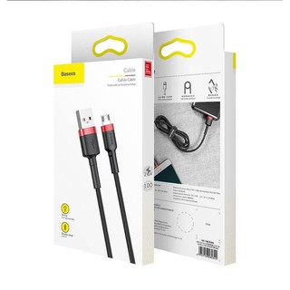 สายชาร์จ Baseus Cafule Cable USB 1M for Micro USB / TypeC