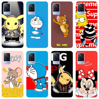 เคสสำหรับ VIVO V21 5G Case Silicone Back Cover Soft Casing VIVO V21 2021 V 21 VIVOV21 TPU เคส lovely