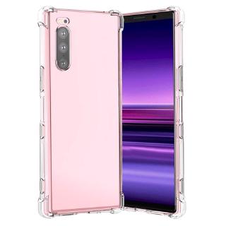 เคสโทรศัพท์มือถือ TPU แบบใส ป้องกันรอยขีดข่วน กันกระแทก สําหรับ Sony Xperia 1 ii 5 iii 10 ii 10 iii 10 Plus L1 L3 L4