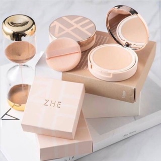 แป้งผสมรองพื้น. ZHE Foundation Powder