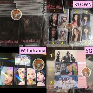 [พร้อมส่ง] อัลบั้ม BLACKPINK : How You Like That + โปสเตอร์​