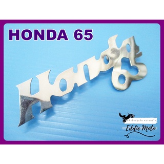 HONDA 65 LEG SHIELD EMBLEM LH or RH  (1 PC.) // โลโก้บังลม ซ้าย/ขวา HONDA 65