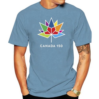 เสื้อยืดผ้าฝ้ายพรีเมี่ยม เสื้อยืด ผ้าฝ้าย พิมพ์ลาย Canada ครบรอบ 150 ปี สําหรับผู้ชาย