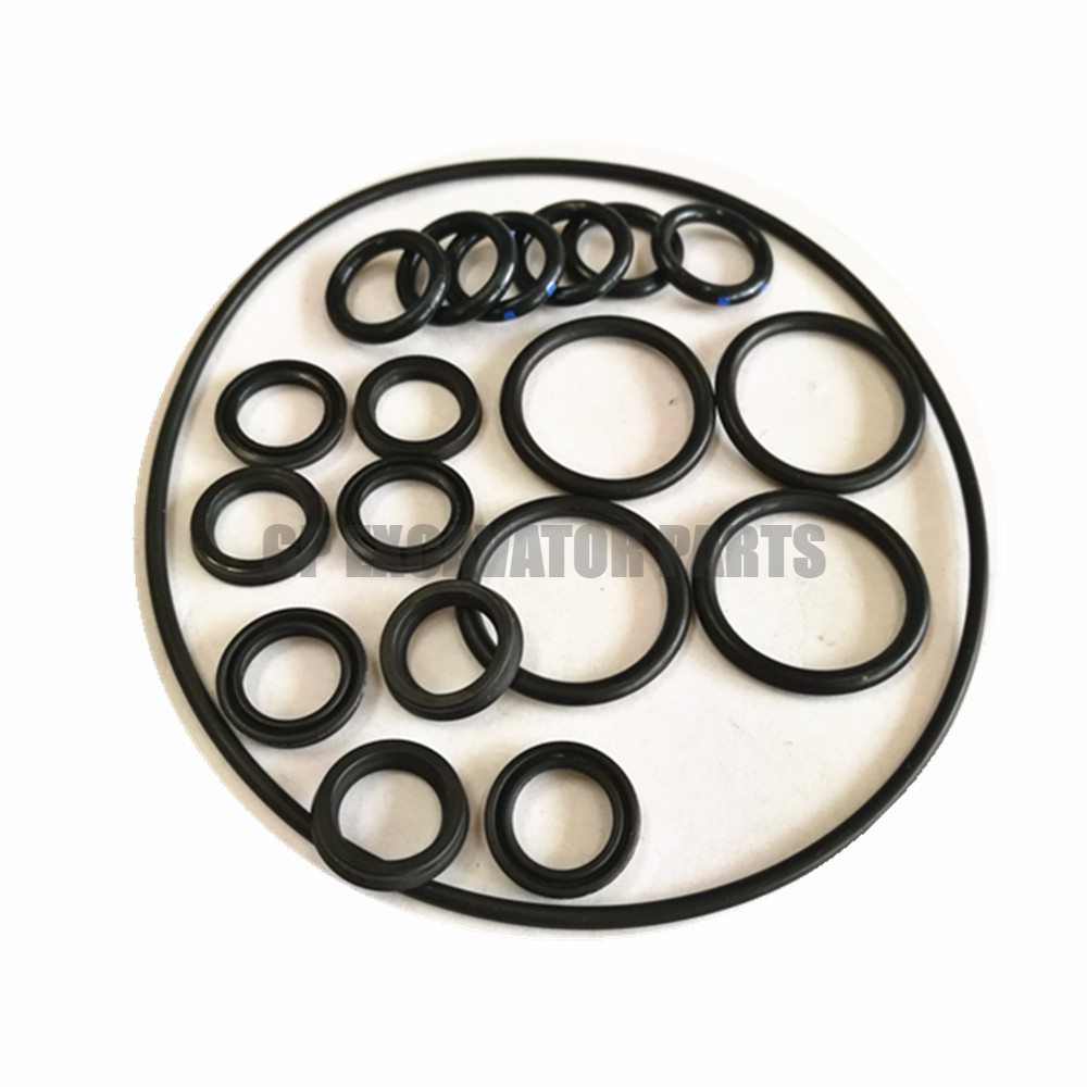 SK100/SK120/SK200/SK300/SK07N2 รถขุดไฮดรอลิกชุดซีลซ่อมวาล์วนักบิน(2 ประเภทซีล)