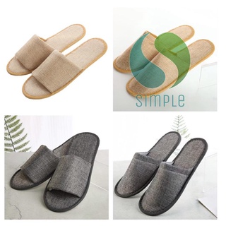 📦 พร้อมส่ง รองเท้าใส่ในบ้าน slipper เกรดโรงแรม 5 ดาว ⭐️ คุณภาพดี แบบเปิดเท้า/หุ้มเท้า  ss99