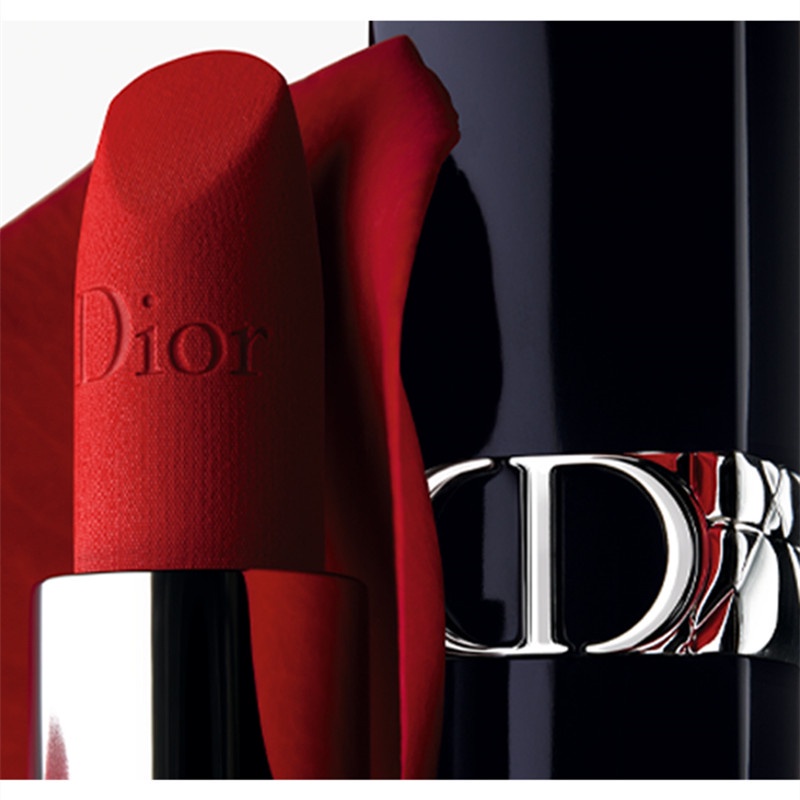 ลิปบาล์ม ck [ ของแท้100% ]เตรียมจัดส่ง Dior Rouge  limited edition couture colourlipstick floral lip care Lipstick ลิปสต