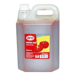 ซอสมะเขือเทศ ตราเอโร่ 5000กรัม/แกลลอน 5kg  aro Tomato Ketchup