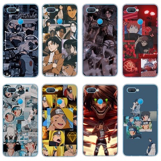 เคสโทรศัพท์มือถือ ซิลิโคนนิ่ม tpu ลายผ่าพิภพไททัน สําหรับ oppo a12 a71 a1k oppo a9 2020 oppo a59 f1s 7ss