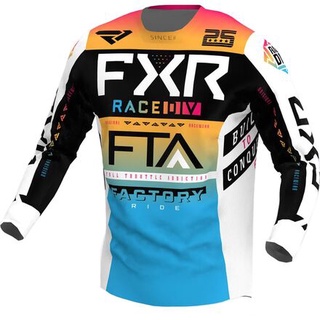 เสื้อกีฬาแข่งรถจักรยานยนต์วิบาก FXR MOTO คุณภาพสูง 2022