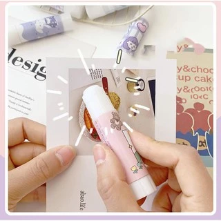🌈กาวแท่ง ลายการ์ตูน🌈glue stick กาวPVA ✔️พร้อมส่งในไทย 🎲คละลาย เครื่องเขียน กาวแท่งแบบพกพา กาวแข็ง