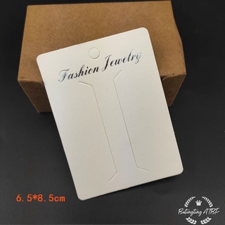 100Korean-Style Embossed Paper Card Hair Clip Card Simple Jewelry Barrettes Children's Hair Accessor