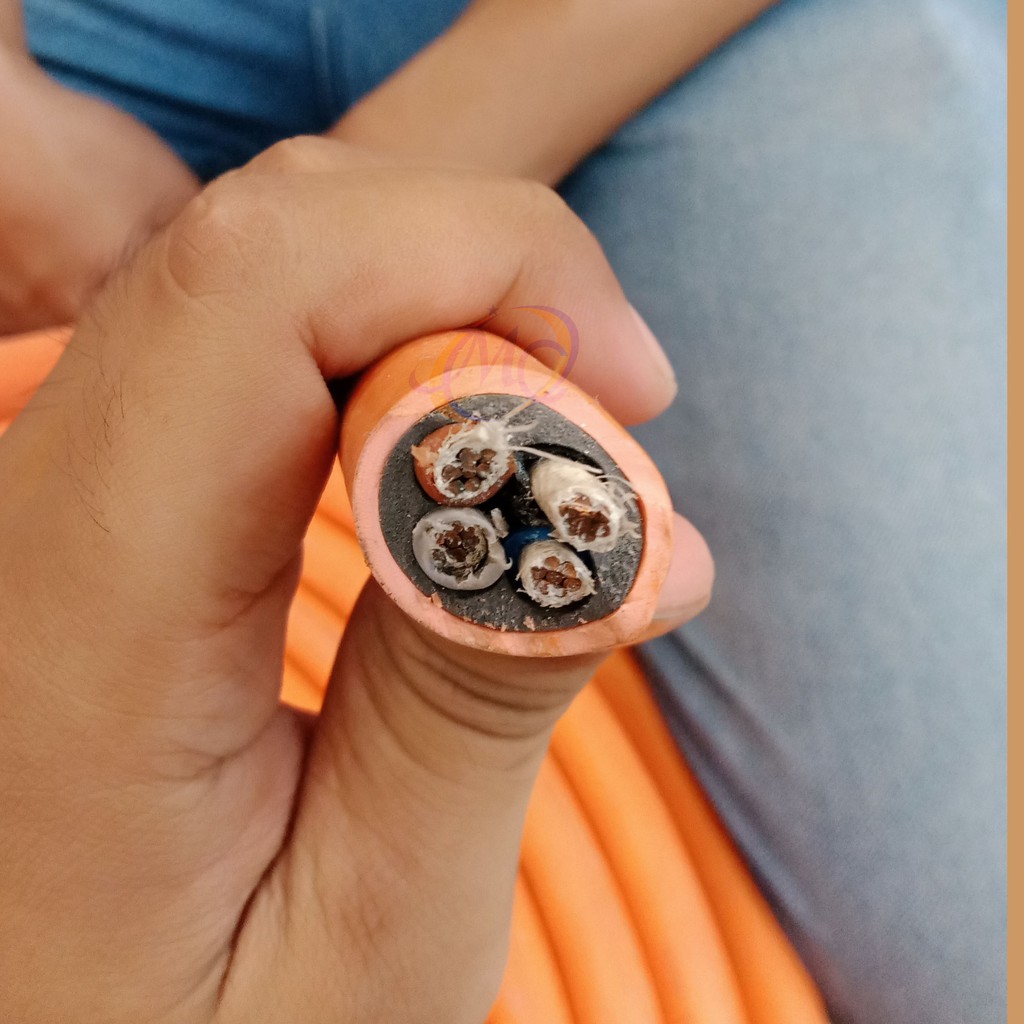 N2xy FRC CABLE 4X6mm เครื่องวัดโลหะ/ม้วน