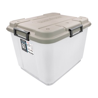 ว๊าว🍟 คีย์เวย์ กล่องล้อเลื่อน 60 ลิตร รุ่น K-60 คละสี Keyway Plastic Container with Wheels 60L #K-60