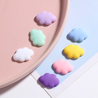 Color cloud cream glue mobile phone case diy cute hairpin hair ring hair band hair accessories material package resin accessories