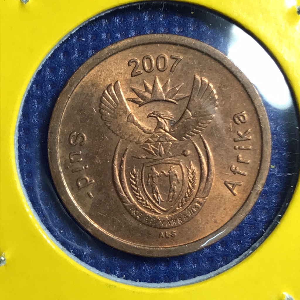 No.15125 ปี2007 SOUTH AFRICA 5 CENTS หายาก เหรียญสะสม เหรียญต่างประเทศ