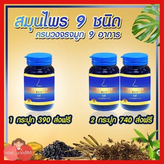 DRD HERB-RIDSY ริชซี่ สมุนไพรแท้ 9 ชนิด 1 กระปุก 30 แคปซูล ลดภูมิแพ้ ไซนัส โรคทางจมูกเรื้อรัง มีรีวิว