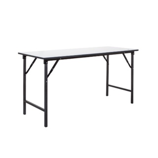 Delicato โต๊ะพับหน้าขาวปิดโฟเมก้า60x120x75 ซม.รุ่นTF-2448S